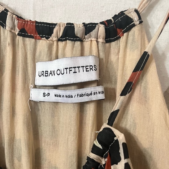 Urban Outfitters Leopard Tiered Tank Top🌵Small - Picture 5 of 7